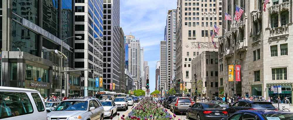 What is Chicago's Magnificent Mile?